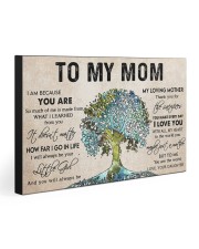 TO MY MOM 30x20 Gallery Wrapped Canvas Prints front