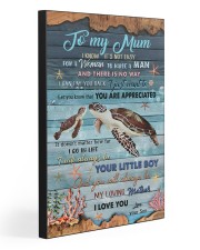 TO MY MUM 20x30 Gallery Wrapped Canvas Prints front