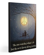 THE MOON KNOWS ALL MY SECRETS 20x30 Gallery Wrapped Canvas Prints front