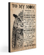 TO MY MOM Gallery Wrapped Canvas Prints tile