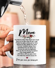 I LOVE YOU MOM FOR BEING YOU Mug ceramic-mug-lifestyle-65