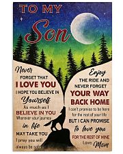 TO MY SON 11x17 Poster thumbnail