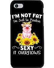 I'M NOT FAT Phone Case tile