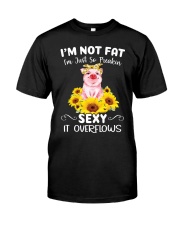 I'M NOT FAT Classic T-Shirt front
