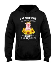I'M NOT FAT Hooded Sweatshirt tile
