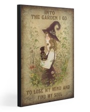 INTO THE GARDEN I GO 20x30 Gallery Wrapped Canvas Prints front