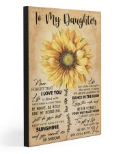TO MY DAUGHTER 20x30 Gallery Wrapped Canvas Prints front