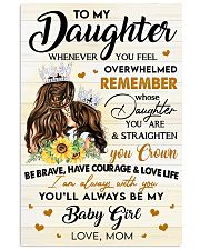 TO MY DAUGHTER 11x17 Poster thumbnail