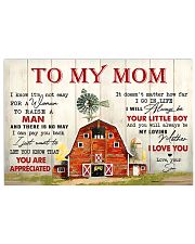 TO MY MOM Horizontal Poster tile