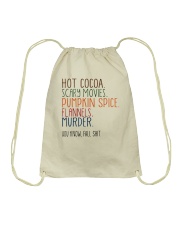YOU KNOW FALL SHIT Drawstring Bag tile