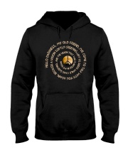 Hello darkness my old friend Hooded Sweatshirt tile