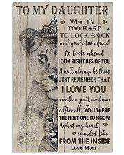 TO MY DAUGHTER Vertical Poster tile