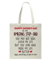 TO MY AMAZING STEPDAD - MB116 Tote Bag tile