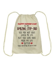 TO MY AMAZING STEPDAD - MB116 Drawstring Bag tile