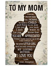 TO MY MOM Vertical Poster tile