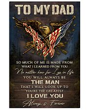 TO MY DAD 11x17 Poster thumbnail