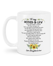 TO MY MOTHER-IN-LAW Mug back