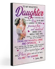TO MY DAUGHTER 20x30 Gallery Wrapped Canvas Prints front