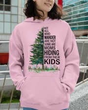HIDING FROM THEIR KIDS Hooded Sweatshirt apparel-hooded-sweatshirt-lifestyle-front-102