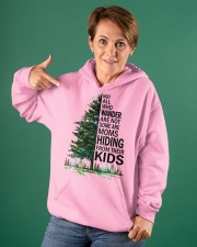 HIDING FROM THEIR KIDS Hooded Sweatshirt apparel-hooded-sweatshirt-lifestyle-front-88