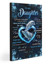 TO MY DAUGHTER 20x30 Gallery Wrapped Canvas Prints front