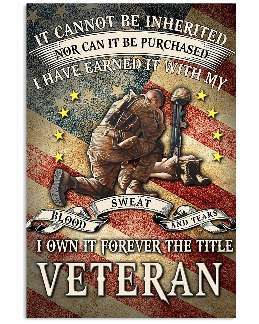 I OWN IT FOREVER THE TITLE VETERAN 16x24 Poster