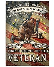 I OWN IT FOREVER THE TITLE VETERAN 16x24 Poster front