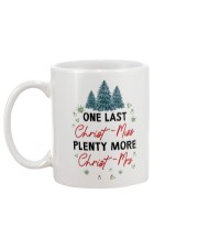 ONE LAST CHRIST-MISS Mug back