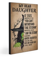 TO MY DAUGHTER 20x30 Gallery Wrapped Canvas Prints front