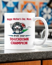 FROM YOUR TOUCHDOWN CHAMPION Mug ceramic-mug-lifestyle-57