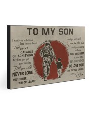 TO MY SON 30x20 Gallery Wrapped Canvas Prints front