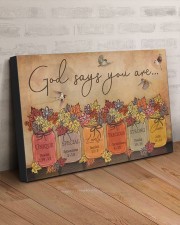 God says you are 30x20 Gallery Wrapped Canvas Prints aos-canvas-pgw-30x20-lifestyle-front-07