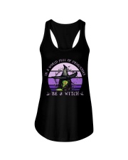BE A WITCH Ladies Flowy Tank tile