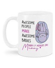 AWESOME PEOPLE MAKE AWESOME BABIES Mug back