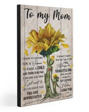 TO MY MOM 20x30 Gallery Wrapped Canvas Prints front