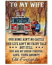 From your grumpy old firefighter Vertical Poster tile