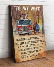 From your grumpy old firefighter 20x30 Gallery Wrapped Canvas Prints aos-canvas-pgw-20x30-lifestyle-front-14