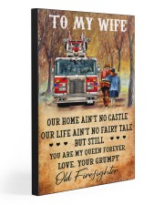 From your grumpy old firefighter 20x30 Gallery Wrapped Canvas Prints front