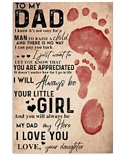 TO MY DAD - MB188 11x17 Poster front