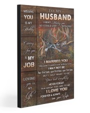 TO MY HUSBAND 20x30 Gallery Wrapped Canvas Prints front