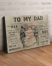 TO MY DAD - VETERAN 30x20 Gallery Wrapped Canvas Prints aos-canvas-pgw-30x20-lifestyle-front-07