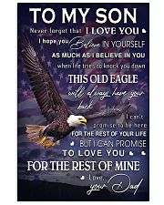 TO MY SON Vertical Poster tile
