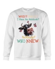 I HAVE AN ATTITUDE Crewneck Sweatshirt tile