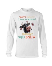 I HAVE AN ATTITUDE Long Sleeve Tee tile