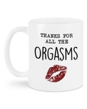 THANKS FOR ALL THE ORGASM Mug back