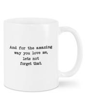 THANKS FOR ALL THE ORGASM Mug front
