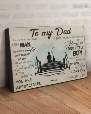 TO MY DAD - FISHING- MB314 30x20 Gallery Wrapped Canvas Prints aos-canvas-pgw-30x20-lifestyle-front-07