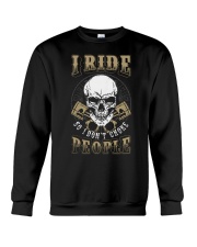 I RIDE SO I DON'T CHOKE PEOPLE - MB329 Crewneck Sweatshirt tile
