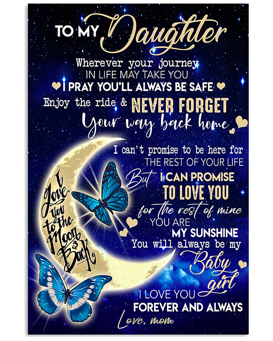 TO MY DAUGHTER - MB69 11x17 Poster