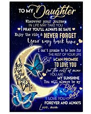 TO MY DAUGHTER - MB69 11x17 Poster front